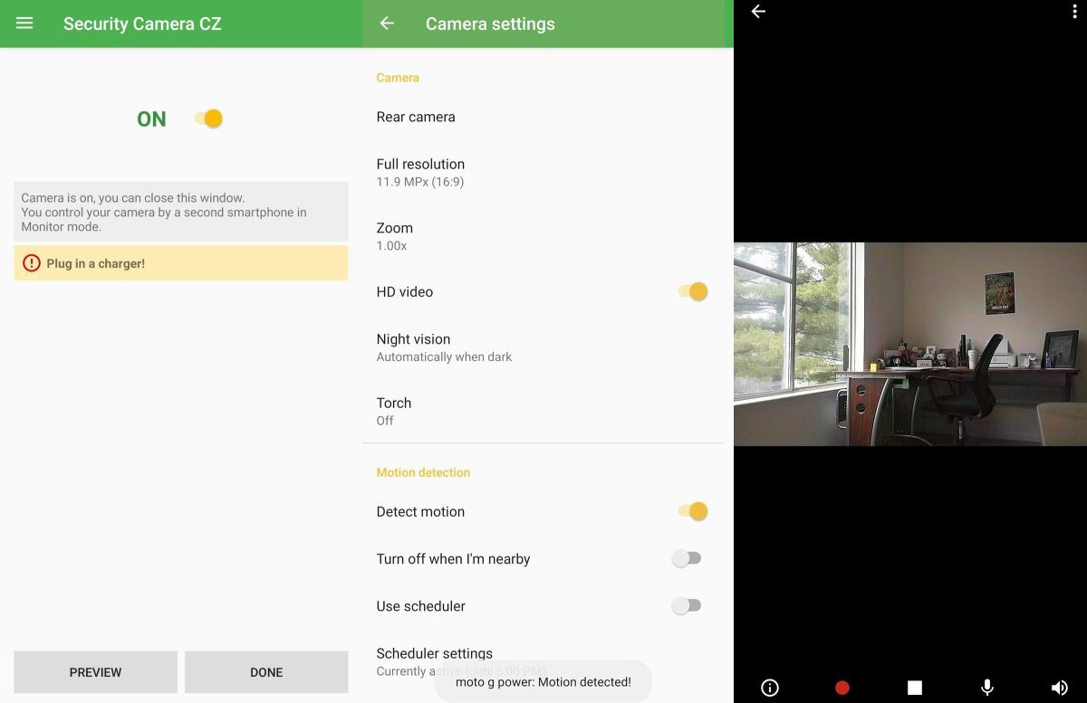 How to use an old Android phone as a security camera
